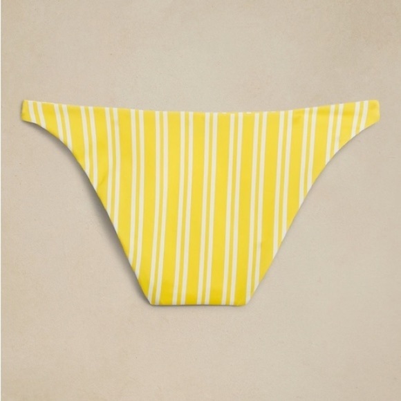 NWT! Banana Republic Onia Yellow Stripe Ashley Bikini Bottom - Multiple Sizes 💎 - Picture 2 of 6